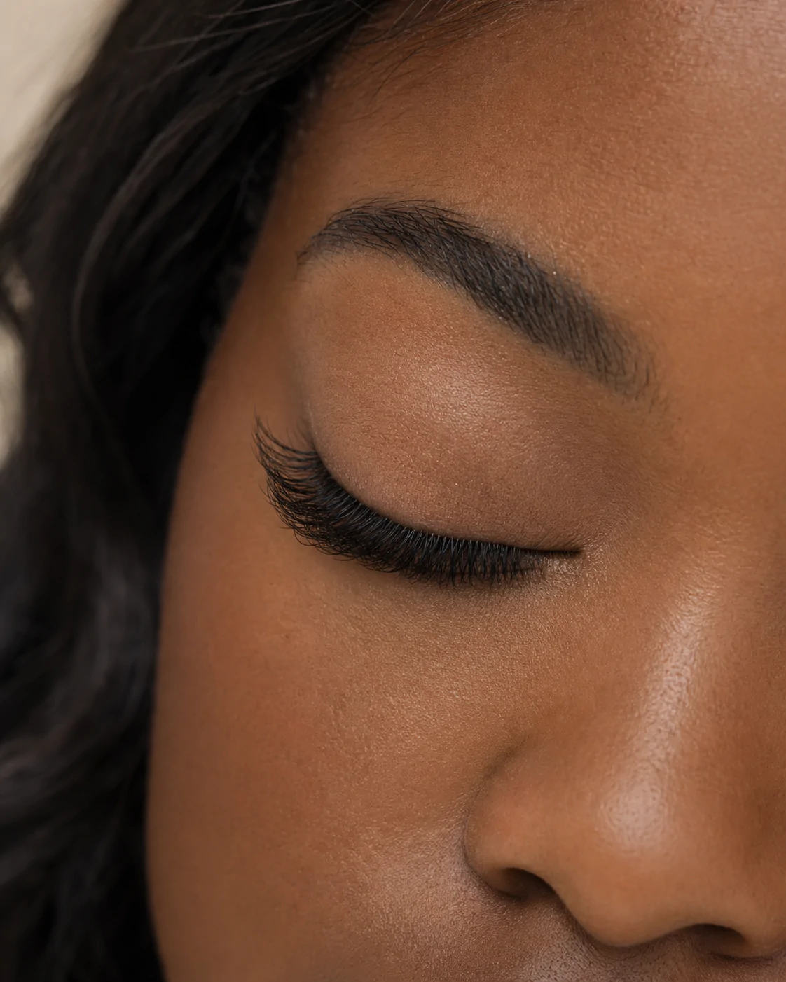 Detailed soft volume lash set